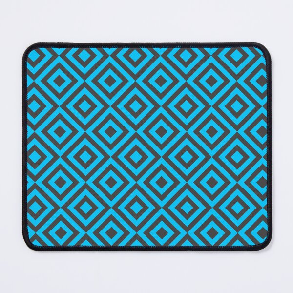 Item preview, Inverted Diamond Repeating Pattern - Blue 2 designed and sold by not-just-a-fad.