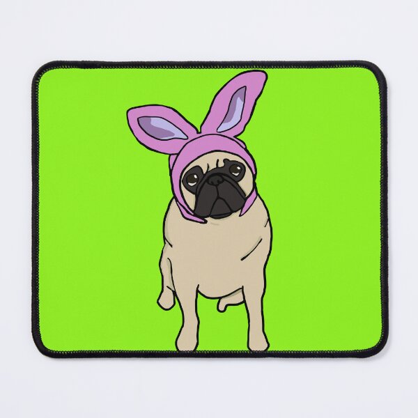 Item preview, Fawn Easter Pug designed and sold by DolphinsDoodle.