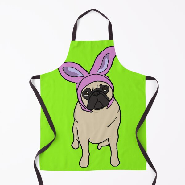 Item preview, Fawn Easter Pug designed and sold by DolphinsDoodle.