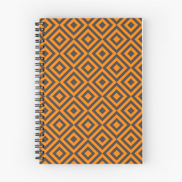 Item preview, Inverted Diamond Repeating Pattern - Orange designed and sold by not-just-a-fad.