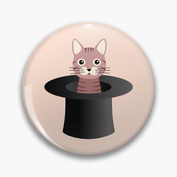 Item preview, Cute Tabby Cat in a Top Hat designed and sold by OutOfNowhere.