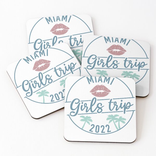 Item preview, Miami Girls Trip For Girls Squad Weekend Trip 2022 designed and sold by JokeGysen.