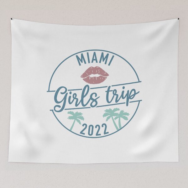 Item preview, Miami Girls Trip For Girls Squad Weekend Trip 2022 designed and sold by JokeGysen.