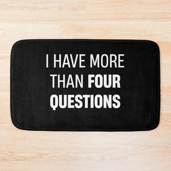 Item preview, Passover Seder I Have More Than Four Questions designed and sold by TheMattDesigns.
