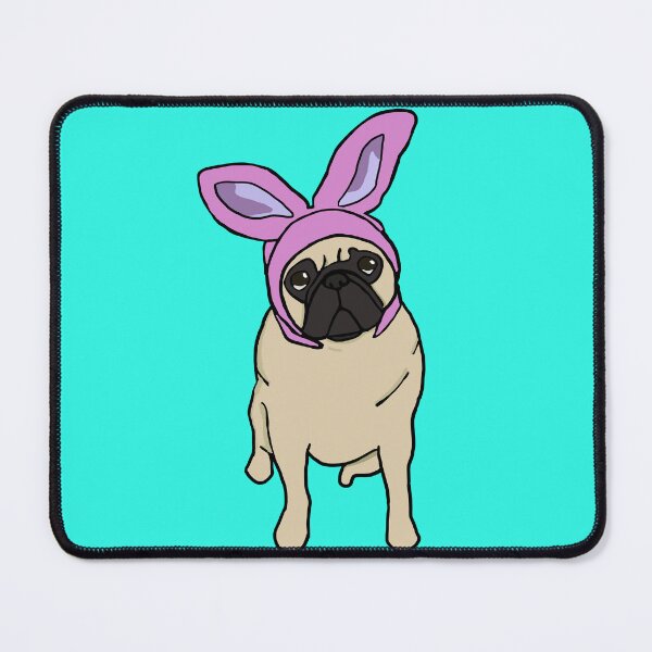 Item preview, Fawn Easter Pug designed and sold by DolphinsDoodle.