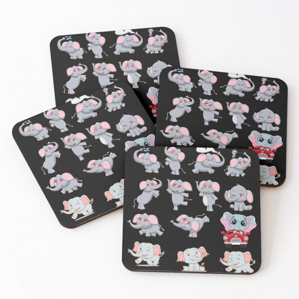 Item preview, Set Of Elephant Stickers: Gifts from Mom or Dad to son, Birthday Gift designed and sold by Désigne Shirt.