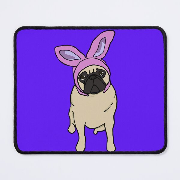 Item preview, Fawn Easter Pug designed and sold by DolphinsDoodle.