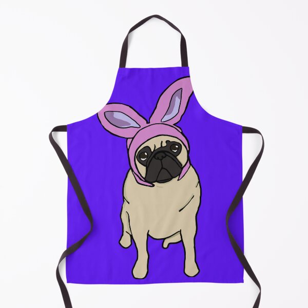 Item preview, Fawn Easter Pug designed and sold by DolphinsDoodle.