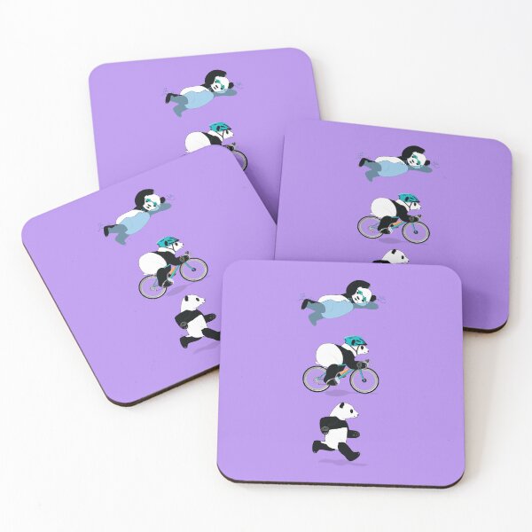 Item preview, Triathlon Panda - Lavender designed and sold by grumpyteds.