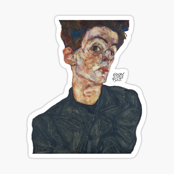 Item preview,  Self Portrait with Physalis by Egon Schiele 1914  designed and sold by TeeARTHY.