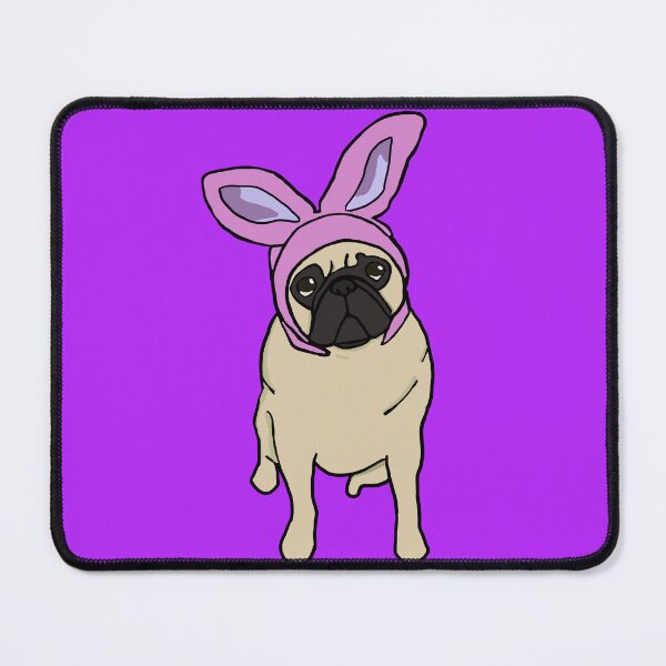 Item preview, Fawn Easter Pug designed and sold by DolphinsDoodle.