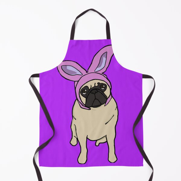 Item preview, Fawn Easter Pug designed and sold by DolphinsDoodle.