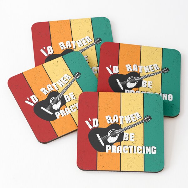 Item preview, I'd Rather Be Practicing - Acoustic Guitar designed and sold by bloody-L.