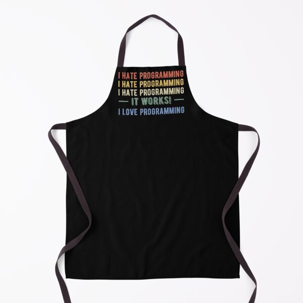 Item preview, I Hate Programming - Funny Programmer I designed and sold by Lemon Pepper.