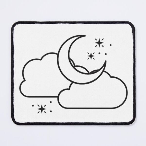 Item preview, Waxing crescent designed and sold by Wavytarot.