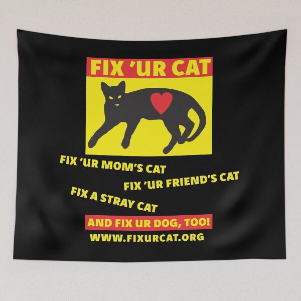 Aperçu de l'œuvre Fix Ur Cat par Faye Klein créée et vendue par Faye Klein.