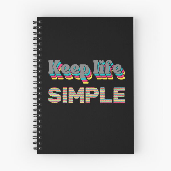 Item preview, Keep life simple - Retro colors designed and sold by SalxSal.