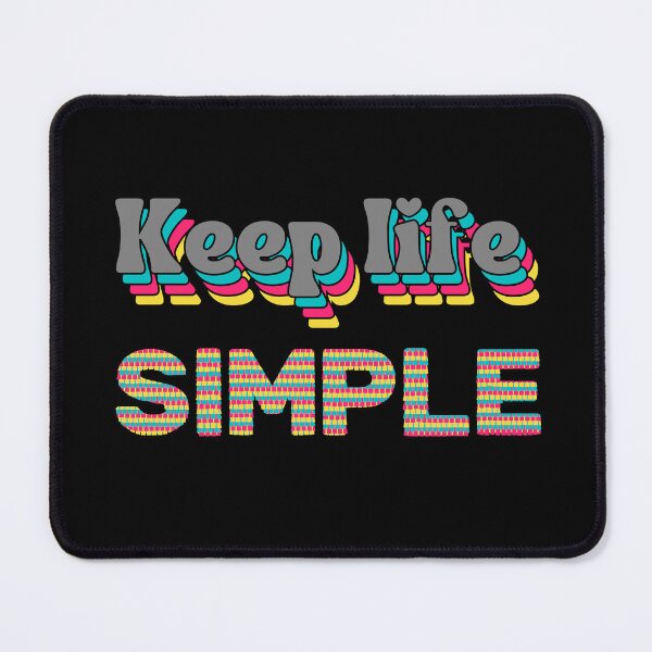 Item preview, Keep life simple - Retro colors designed and sold by SalxSal.