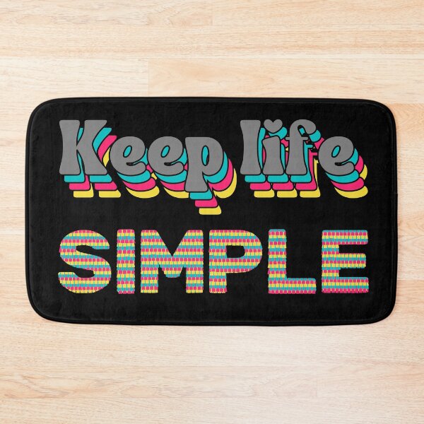 Item preview, Keep life simple - Retro colors designed and sold by SalxSal.