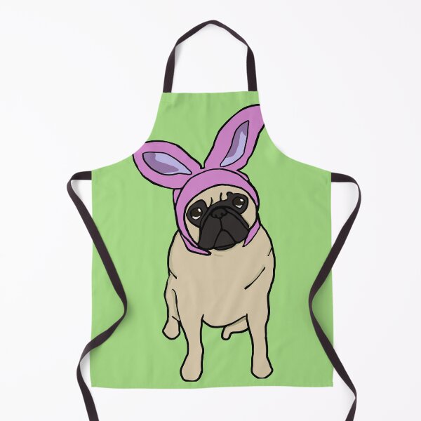 Item preview, Fawn Easter Pug designed and sold by DolphinsDoodle.