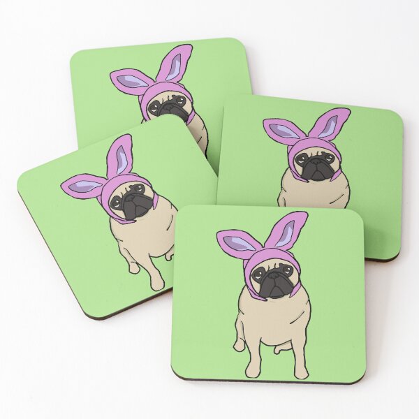 Item preview,   Fawn Easter Pug designed and sold by DolphinsDoodle.