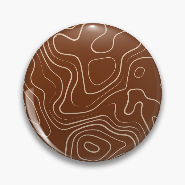 Item preview, Terracotta Abstract Topography  Aeasthetic  Pattern designed and sold by zedonee.