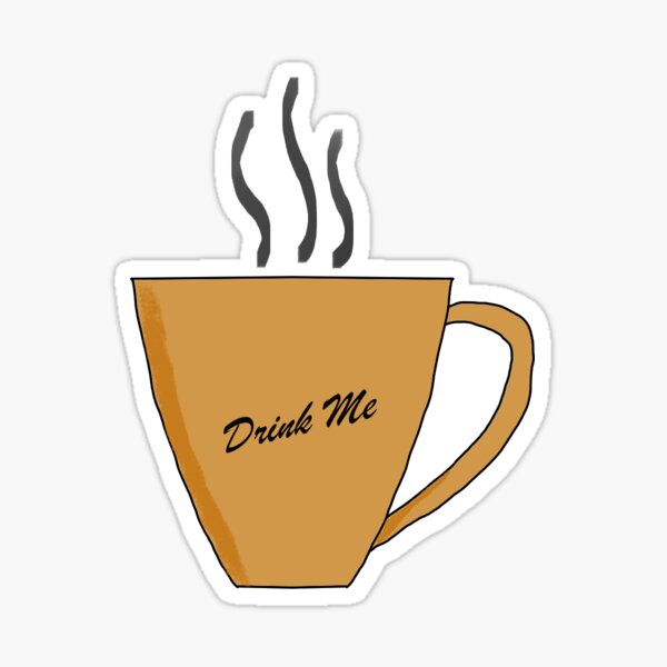 Drink Me Sticker