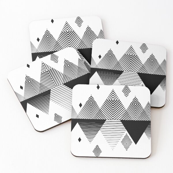 Item preview, Mountains in minimalist style. Scandinavian graphic ornament. designed and sold by Jull-gull.