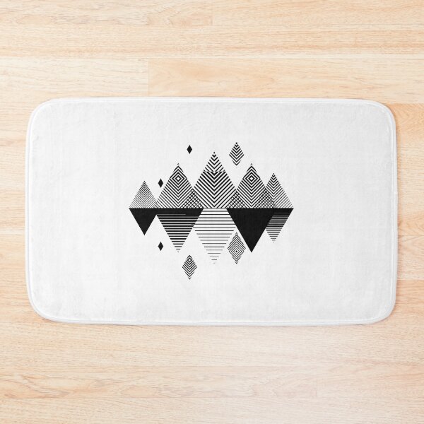 Item preview, Mountains in minimalist style. Scandinavian graphic ornament. designed and sold by Jull-gull.