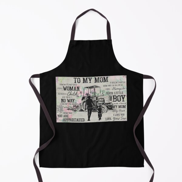 Item preview, Trucker Son And Mom Mother's Day - Trucker To My Mom I Know It's Not Easy For A Woman To Raise A Child designed and sold by HerBertTeee.