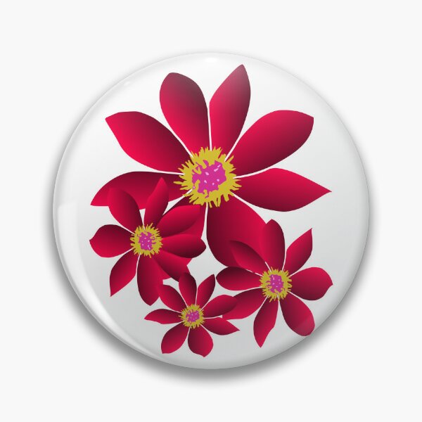 Item preview, Flower, pink, red, blossoms, floral, tendril, flower meadow, flowery designed and sold by rhnaturestyles.