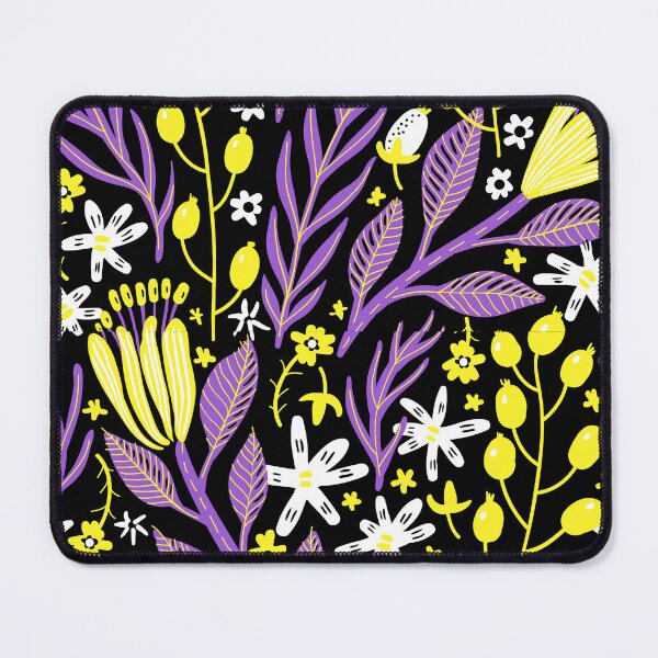Item preview, Plants Background Non-binary. Nonbinary Pride designed and sold by Subtle Pride Shop.