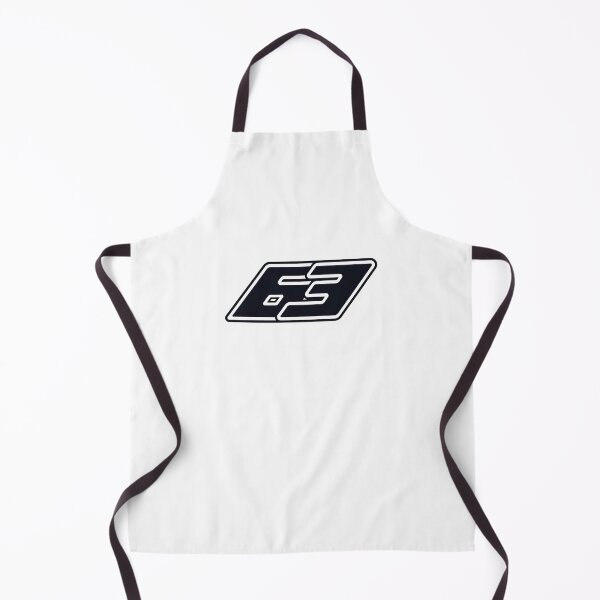 Item preview, 63 RUS. Driver Number 2022 Season (Black and White) designed and sold by FilipeFerreira.