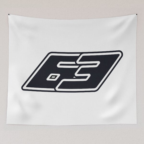 Item preview, 63 RUS. Driver Number 2022 Season (Black and White) designed and sold by FilipeFerreira.