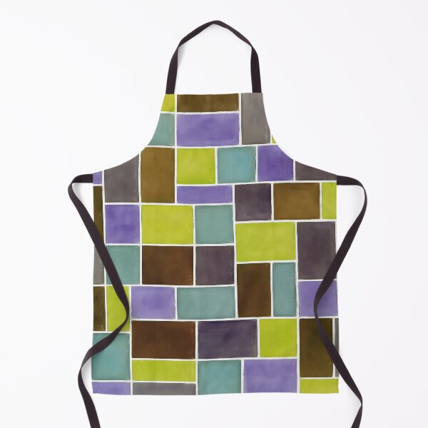 Item preview, Rectangles And Squares Contemporary White Outline Art 2 designed and sold by taiche.