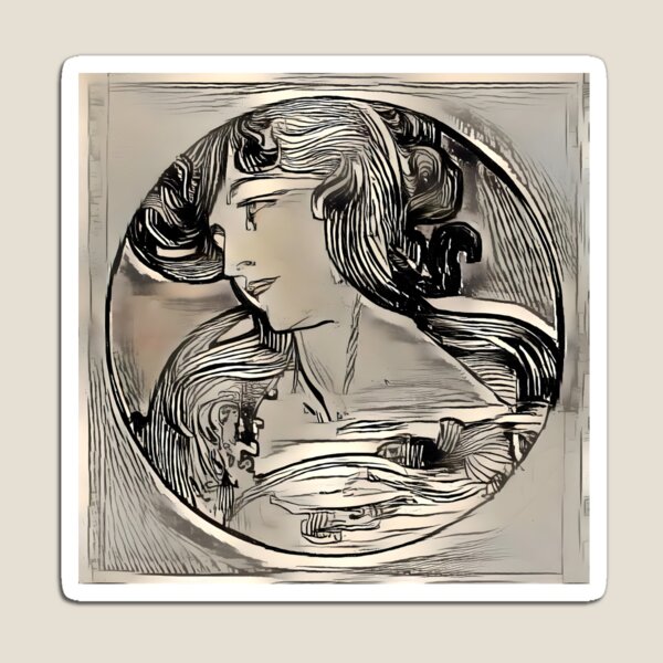 Dream of Vitrail Pour la facade de la Boutique Fouquet Magnet