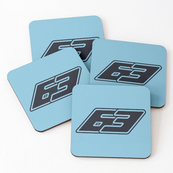 Item preview, 63 RUS. Driver Number 2022 Season (Original/Light Blue BG) designed and sold by FilipeFerreira.