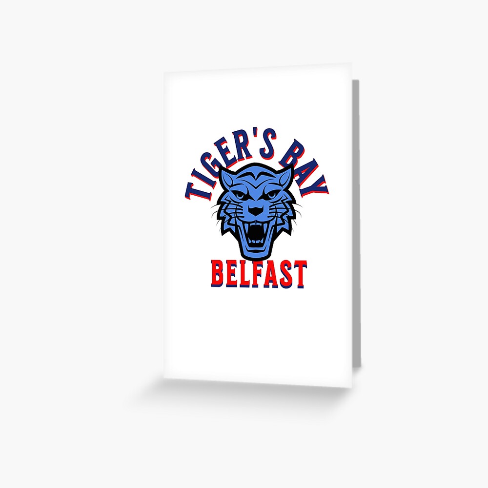 "Tiger's Bay Belfast Logo" Greeting Card by rebelsqueak Redbubble