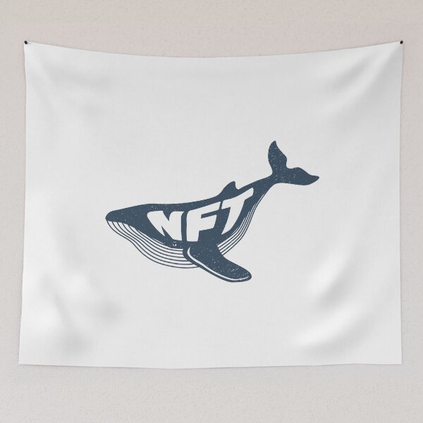 Item preview, Crypto Whale NFT Blockchain Art designed and sold by Maria Garcia.