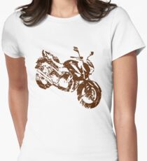 motorcycle Women's Fitted T-Shirt