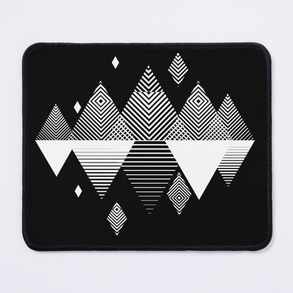 Item preview, Mountains in a minimalist style. Scandinavian graphic ornament. designed and sold by Jull-gull.