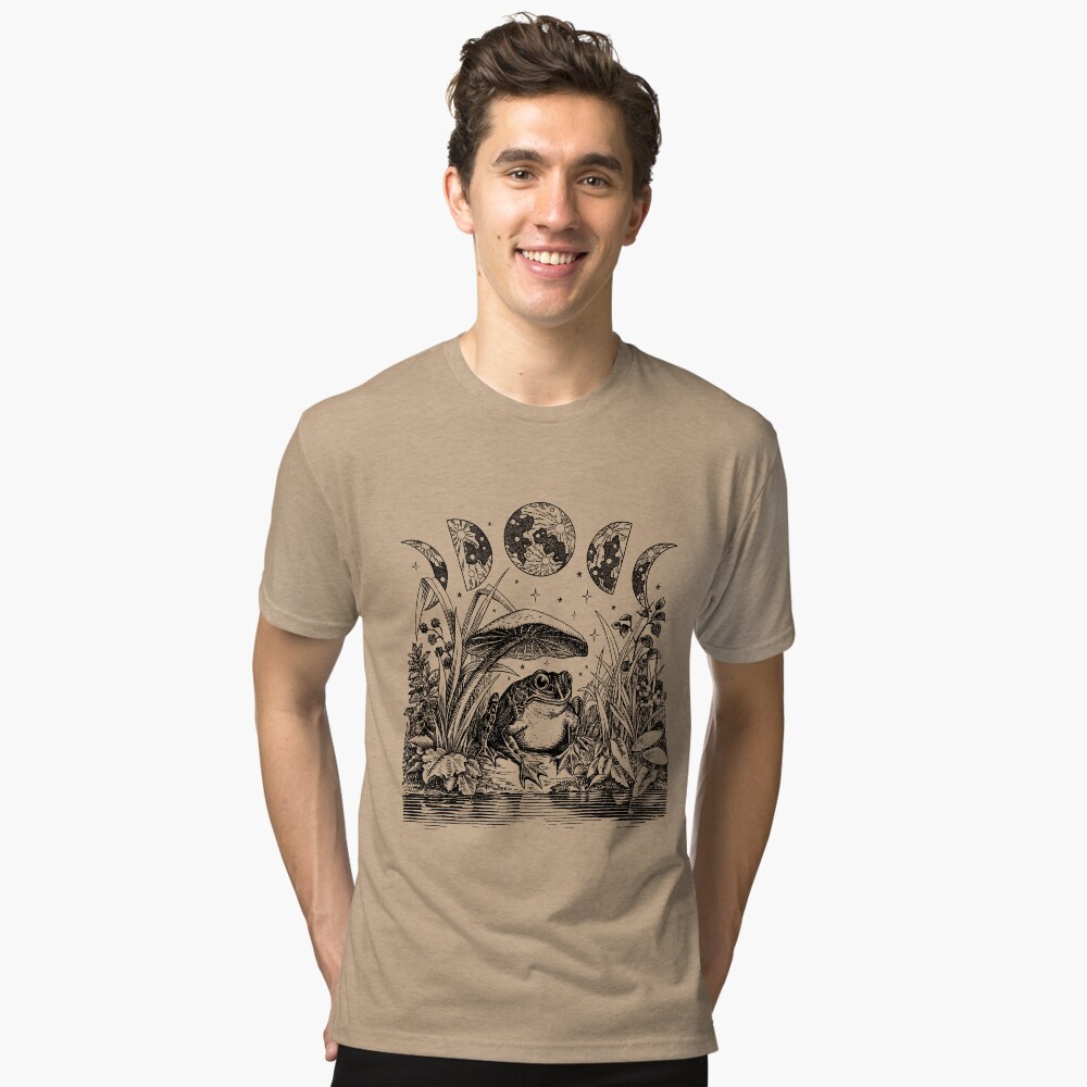 Item preview, Tri-blend T-Shirt designed and sold by MinistryOfFrogs.