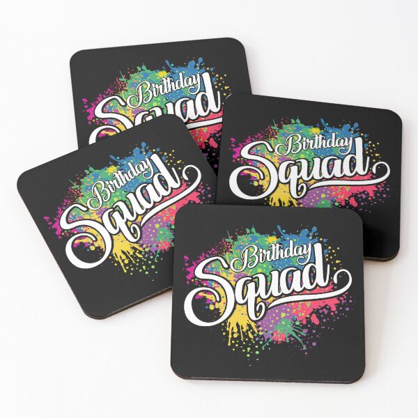 Item preview, Birthday Squad, group design. Birthday party  designed and sold by iclipart.