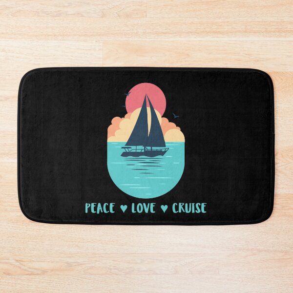 Item preview, Peace Love Cruise designed and sold by SwordsAndCharms.