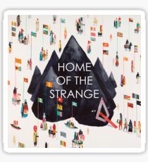 Young the Giant Home of the Strange with Text Sticker