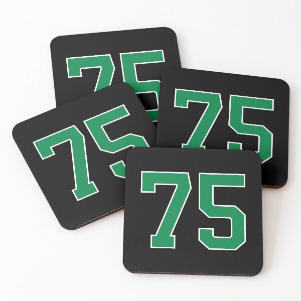 Item preview, 75 number, green lucky sports seventy five designed and sold by ArtIsParty.