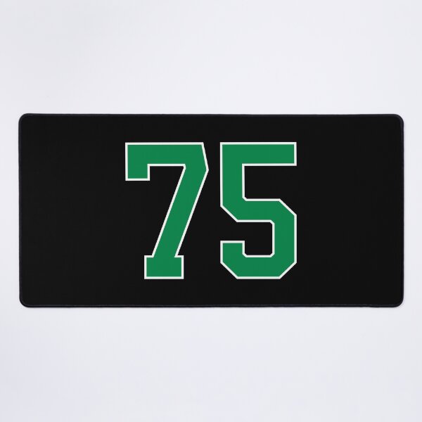 Item preview, 75 number, green lucky sports seventy five designed and sold by ArtIsParty.