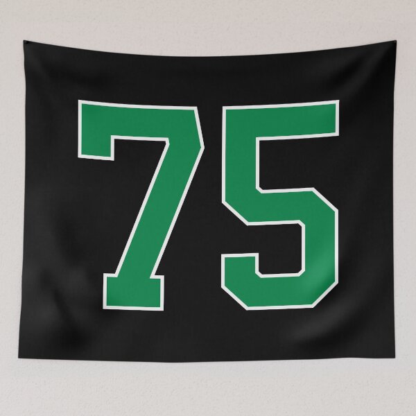 Item preview, 75 number, green lucky sports seventy five designed and sold by ArtIsParty.