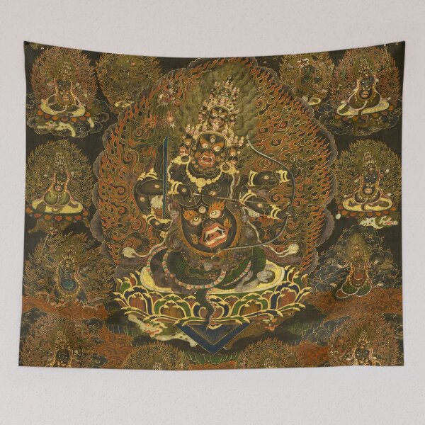 Item preview, Rahula and his Assembly (19th century) designed and sold by allhistory.