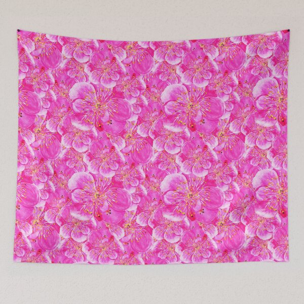 Item preview, Stunning pink exotic island flower  designed and sold by AleFairyland.